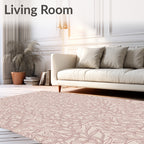 Vine Pattern Outline Design Rug
