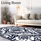 Classic Floral medallion Pattern Rug