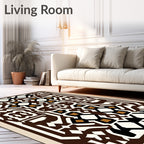 Intricate Geometric Pattern Rug