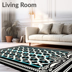 Geometric Diamond Lattice Rug