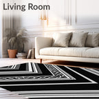 Bold Chevron Geometric Pattern Rug