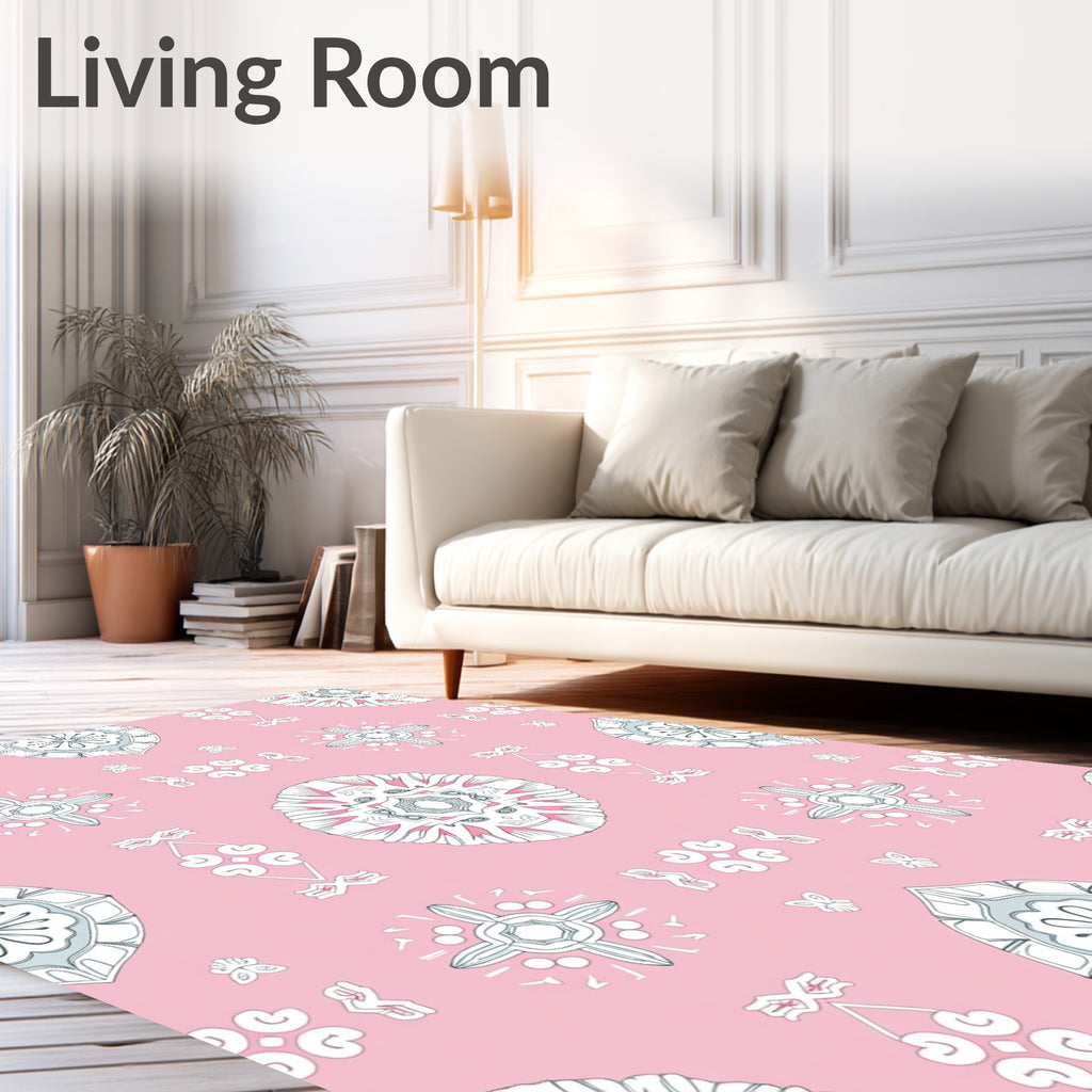 Ornate Mandala Pattern Rug