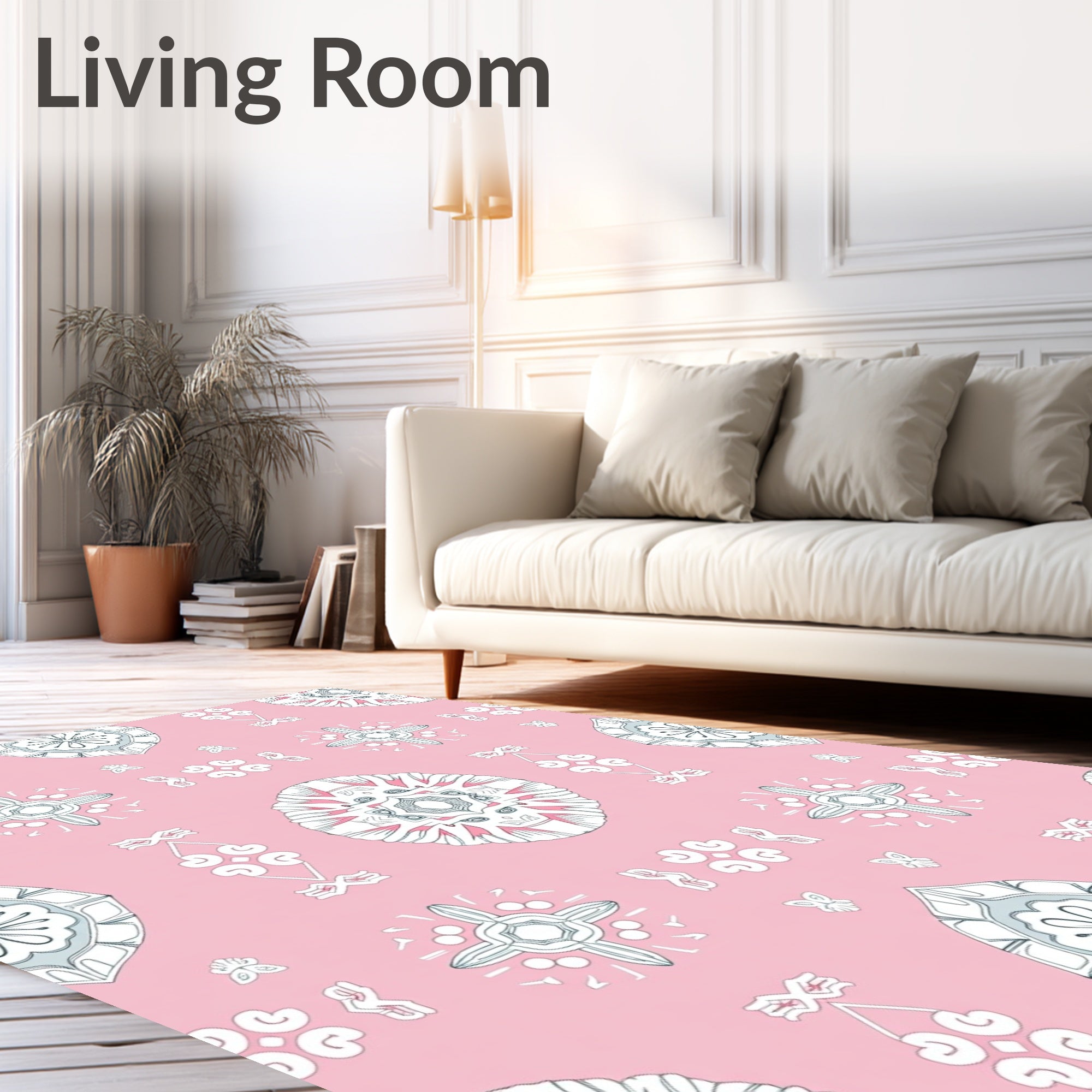Ornate Mandala Pattern Rug