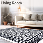 Intricate Classic Geometric Pattern Rug