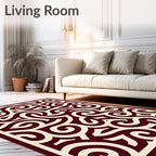 Intricate Swirl Pattern Rug