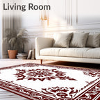 Classic Medallion Intricate Border Rug
