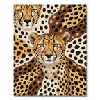 Bold Cheetah Spots Abstract Wildlife Rug