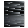 Monochromatic Offset Stripe Gradient Rug