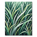 Lush Emerald Rain Kissed Grass Rug