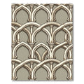 Stone Arches Intersecting Pattern Rug