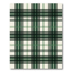 Classic Green Tartan Plaid Rug