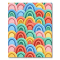 Colorful Abstract Arch Landscape Rug