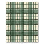 Classic Forest Green Tartan Check Rug