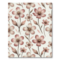 Soft Pink Blossom Botanical Garden Rug