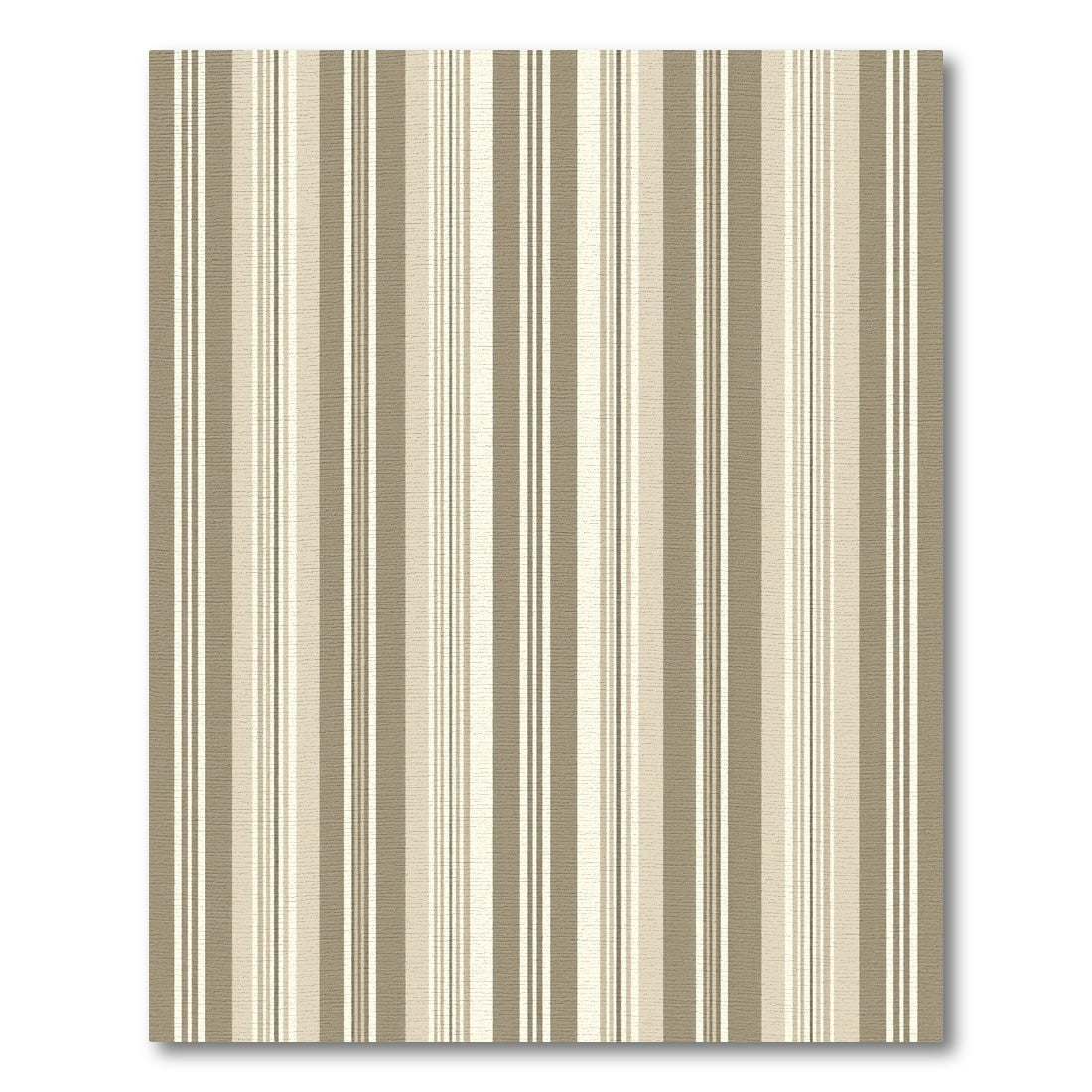 Neutral Tones Vertical Stripe Rug