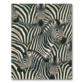 African Equine Stripes Overlay Rug