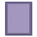 Amethyst Rectangular Border Frame Rug