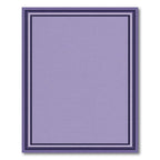 Amethyst Rectangular Border Frame Rug