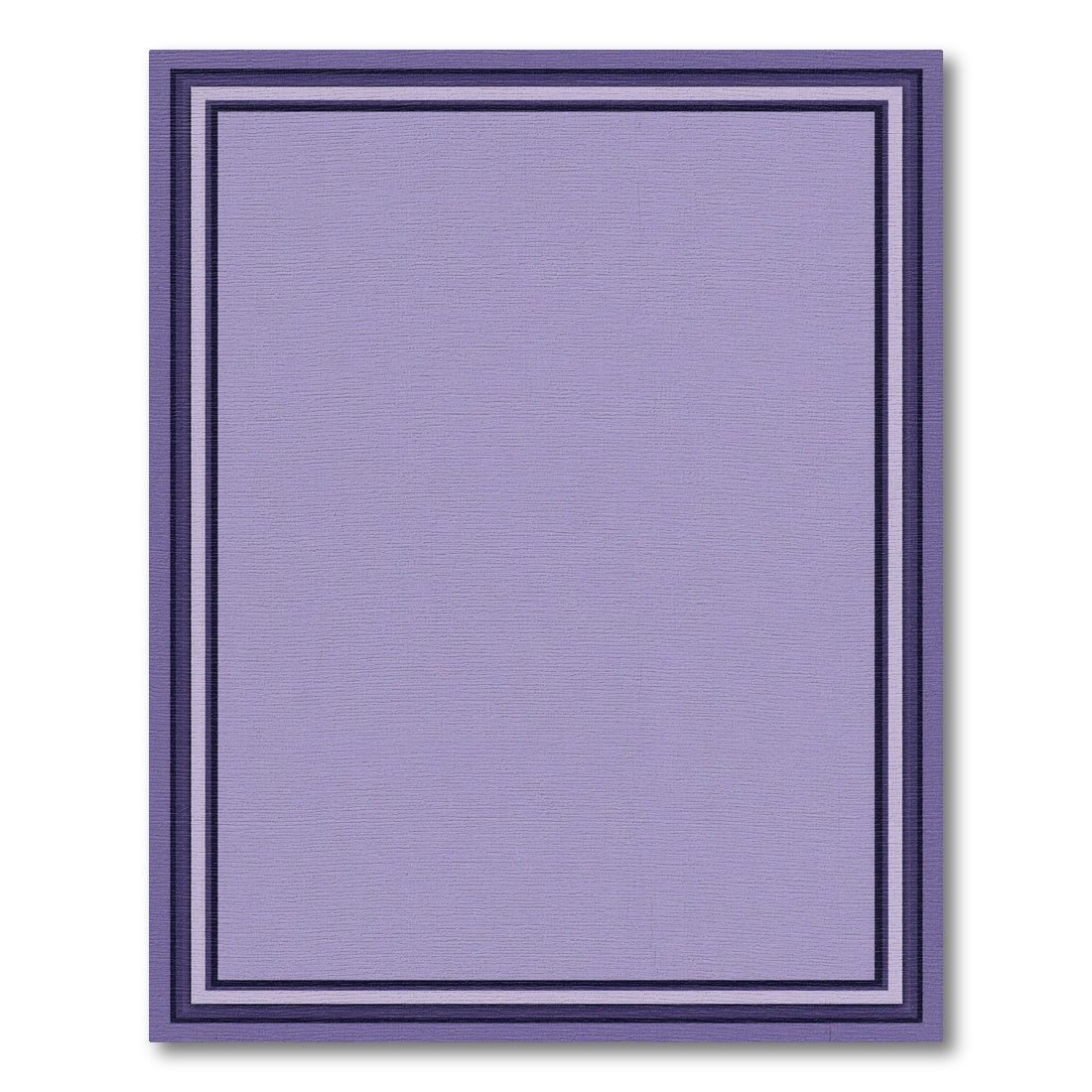 Amethyst Rectangular Border Frame Rug