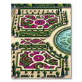 Formal Garden Scrollwork Magenta Geometric Rug