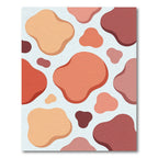 Earth Tone Blob Abstract Rug