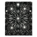 Celestial Monochrome Starburst Radiant Rug