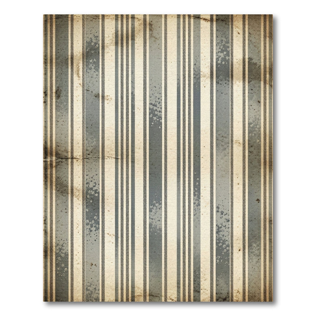 Vintage Tonal Stripe Texture Rug