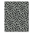Sage Green Leopard Spot Animal Texture Rug