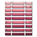 Pink Tone Brick Arrangement Rug