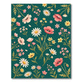 Coral Pink Daisy Botanic Garden Rug
