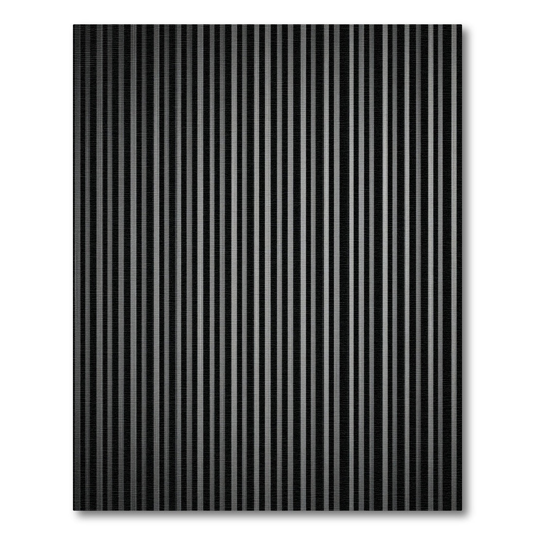 Monochromatic Vertical Stripe Rug
