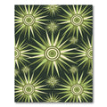 Sage Green Mid Century Starburst Radiance Rug