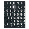 Celestial Lunar Phases Night Sky Rug