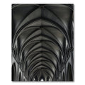 Gothic Gray Arched Vault Ceiling Rug