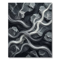 Monochromatic Stone Whimsical Strands Rug