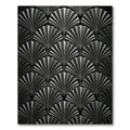 Art Deco Fan Shell Composition Rug