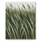 Earthy Tone Reeds Abstract Field Rug