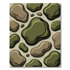 Organic Earthy Tone Organic Pebbles Rug