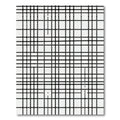 Minimalist Black Dot Grid Rug