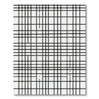 Minimalist Black Dot Grid Rug