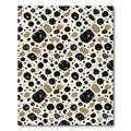 Modern Earthy Pebble Spotted Ink Rug