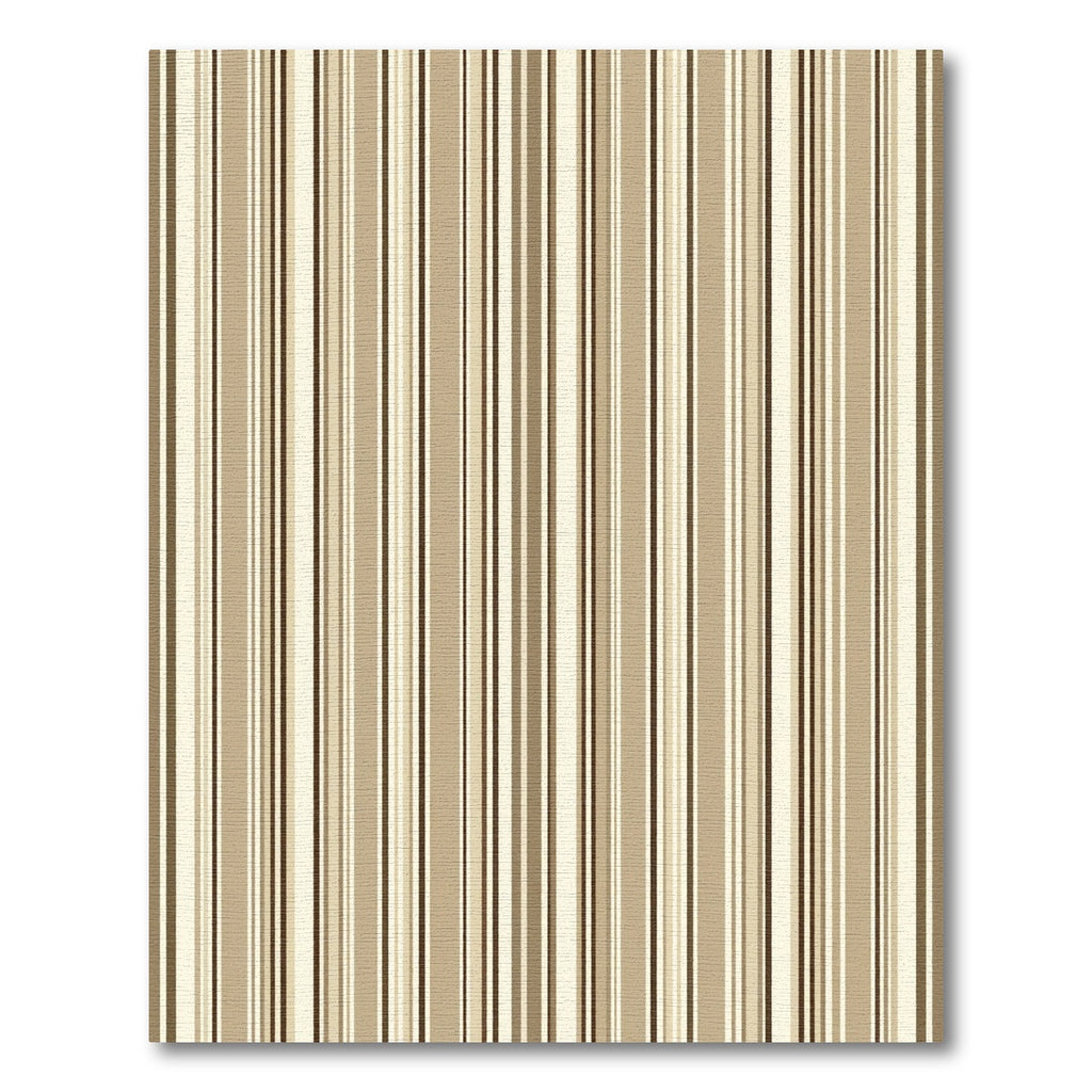 Neutral Earthy Tones Vertical Striped Rug