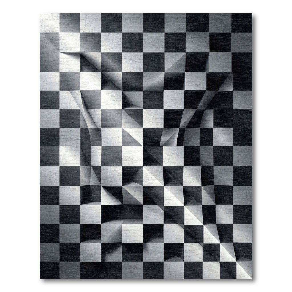 Monochromatic Three Dimensional Abstract Grid Rug