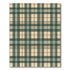 Classic Sage and Khaki Plaid Rug