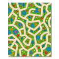 Whimsical Garden Path Floral Rug