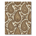 Classic Paisley Butternut Floral Scrolling Rug
