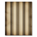 Vintage Sepia Neutral Vertical Stripe Rug
