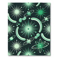 Retro Space Age Atomic Burst Rug