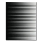 Monochromatic Linear Gradient Stripes Rug