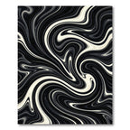 Monochromatic Swirl Flow Rug